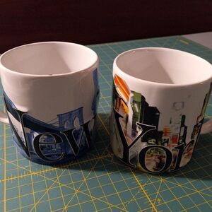 New York City 3D mugs America Ware coffee mugs Kitsch Cityscape